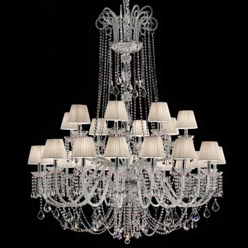 欧式水晶吊灯别墅客厅灯现代简约餐厅灯大气卧室灯奢华酒店大厅灯,家装灯饰光源,客厅吊灯,淘宝优惠券,粉丝福利购,淘宝优惠卷