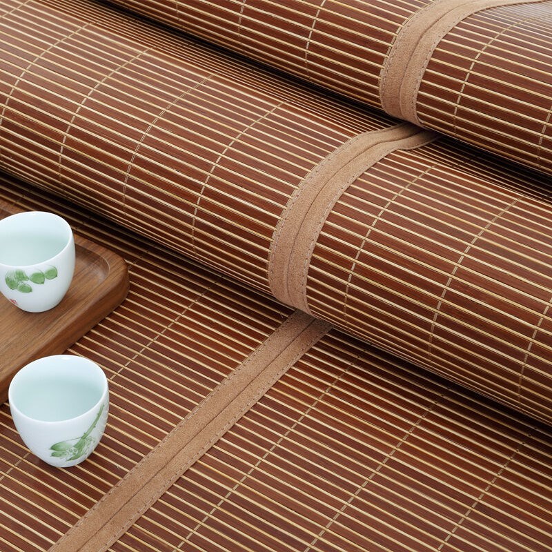 老席匠竹席凉席夏季裸睡加厚双面正反两用双人床双面席