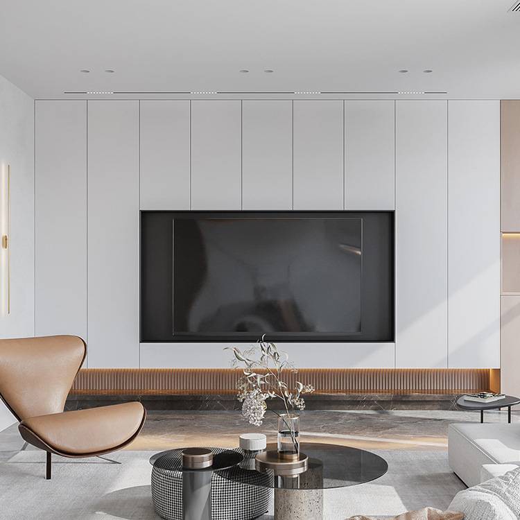 全铝全屋家具定 制现代简约梳妆台衣柜一体榻榻米电视柜全屋家居