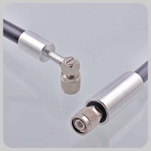 TNC-J-TNC-JW-RG58-5M TNC公头转TNC弯公头RG58馈线 线长5M