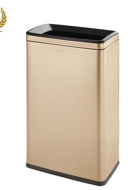 广州南方4SF40-F01圾L塑料盖开口店垃桶长方酒形0办公室垃圾桶SF4