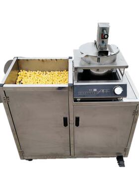 小商用米PMHJ摆手摊电动爆型花机移动自动爆谷机可摇台式爆米花机