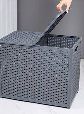 脏衣篮号家F4572用带盖洗篮可折叠衣脏篓脏衣服大收纳筐玩具收衣