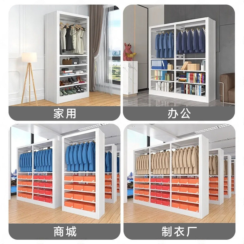 密集柜挂衣密集架手摇式移动储物架衣物间样品架大容量仓储货架
