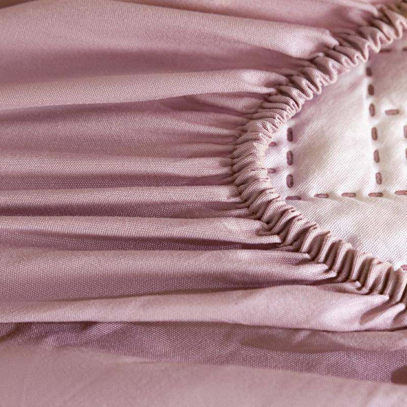 针织棉拉绒垫学夹棉床笠单人加厚生舍专用床套罩床单全包水123155