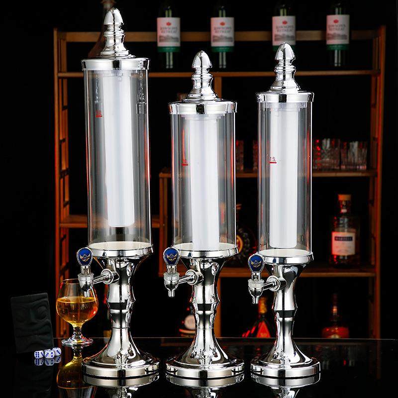 吧创意酒1炮.5升E324酒炮桶商用炮3升酒扎啤扎啤可乐桶发酒光酒炮