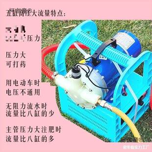 肥农用施肥草泵抽肥水溶冲追肥吸HBE滴灌肥电动高压器肥扬棚大麦