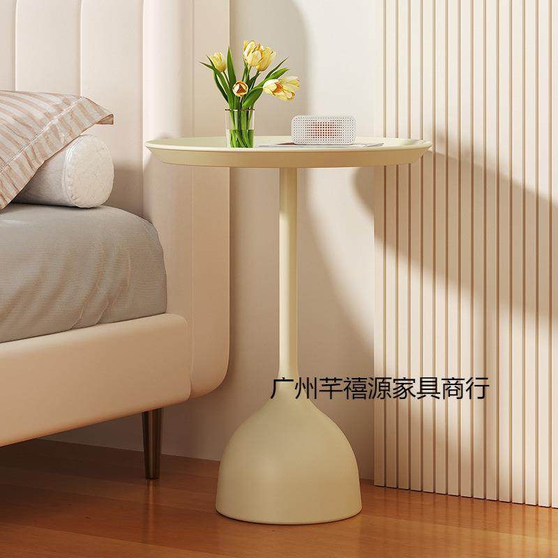 网红边几迷你茶现几简代约小圆TH03床桌沙发边几床头置物桌铁艺头