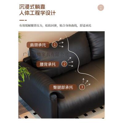 万Mlo房新款沙发客厅户型出租双三人位OSR大象耳朵小懒人直排腾布