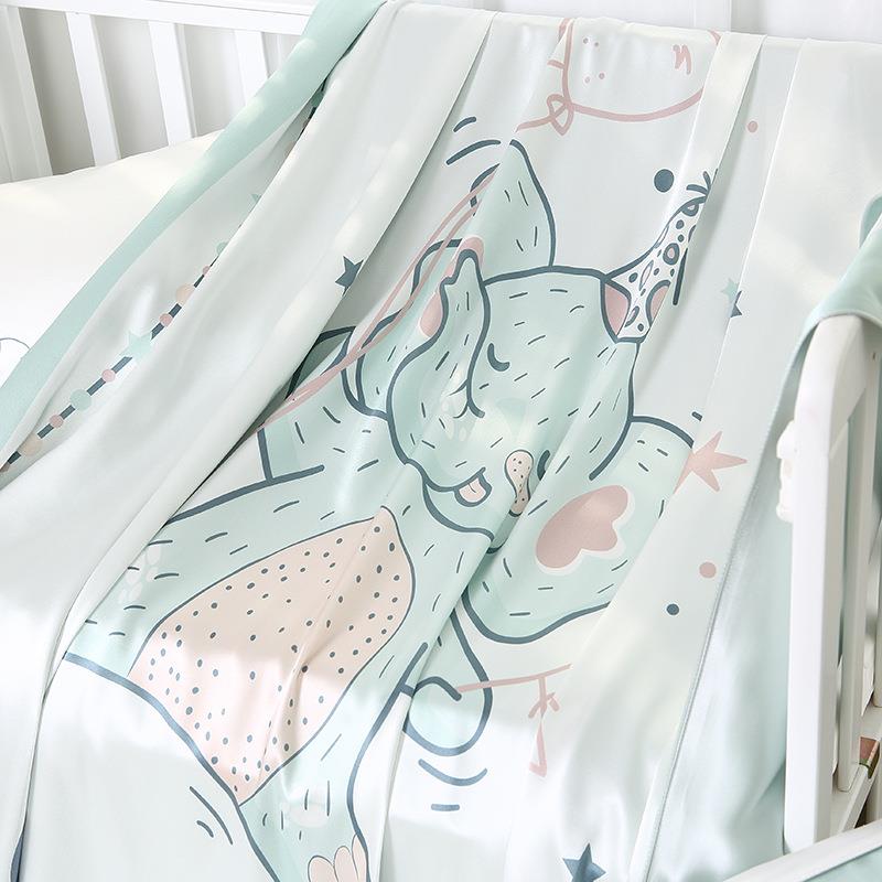 传tb-62996丝丝公主儿童双面真套桑蚕丝被厚被套学生被罩床品厂加