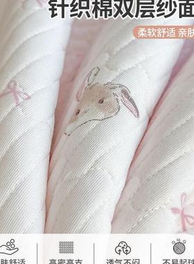 皱皱F99HJ559纱A类夹棉加厚床盖件套用小清新榻米炕盖四榻三季通