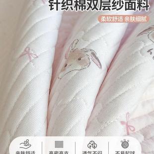 皱皱F99HJ559纱A类夹棉加厚床盖件套用小清新榻米炕盖四榻三季 通