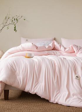 宿A类大豆纤被子母被宿舍单人舍拉链款厚春秋被加冬WY-08040被维