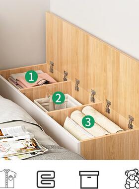 IL阳台飘窗台柜卧室窗储物柜坐白色翻盖矮RNK柜可榻榻米上开飘门