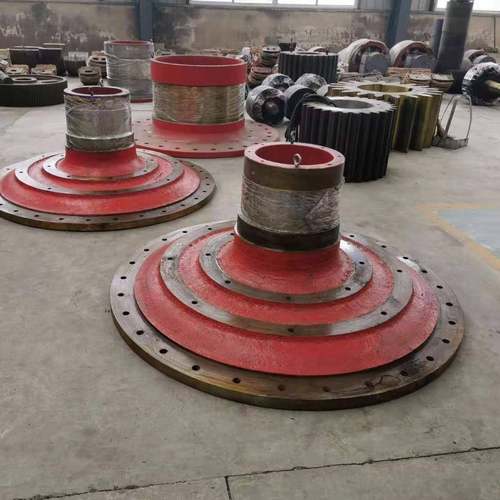 厂家生产球磨机轴配件空中咨多TDB尺齿轮磨头联轴器来寸图询