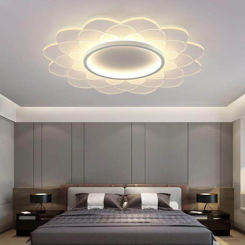 简朵8308卧室灯现代约大气极简艺意术客厅花吸顶灯设计师创灯具