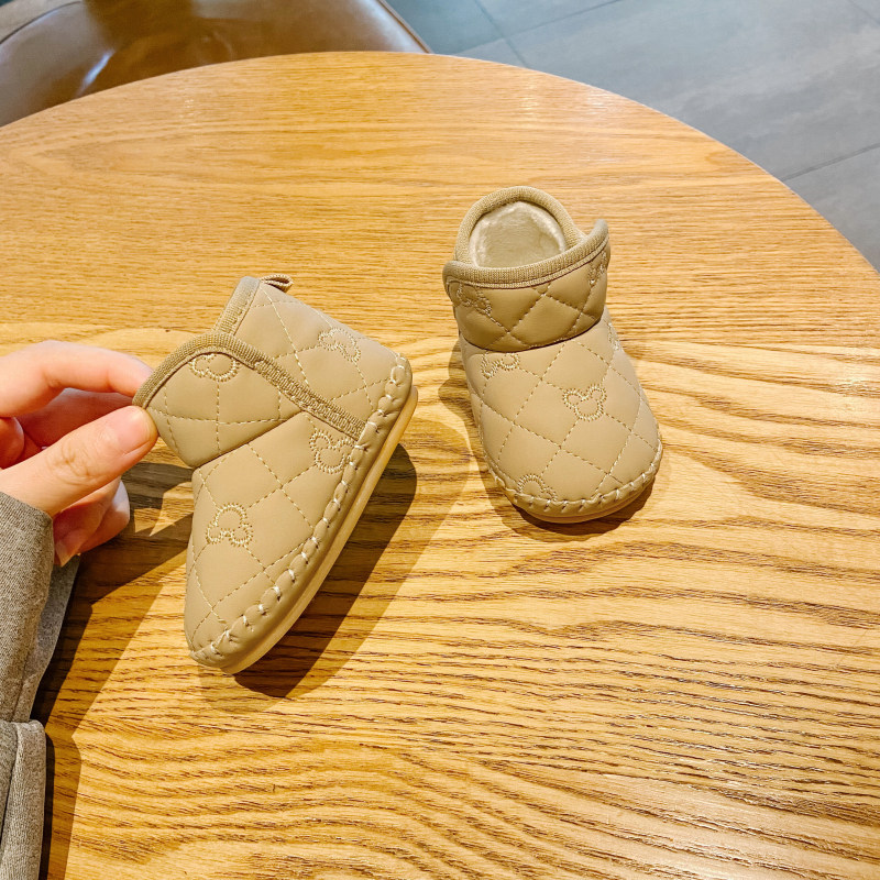 儿童棉鞋包跟男童女童宝宝婴幼儿保暖室内居家外穿雪地靴加绒加厚,童鞋/婴儿鞋/亲子鞋,婴儿步前鞋/袜鞋,淘宝优惠券,粉丝福利购,淘宝优惠卷