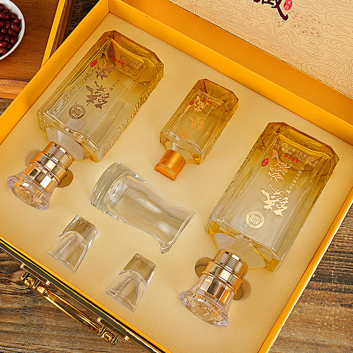 顺丰E12【龙腾盛世礼盒】白水杜康浓香型白酒52度商务送礼品整箱