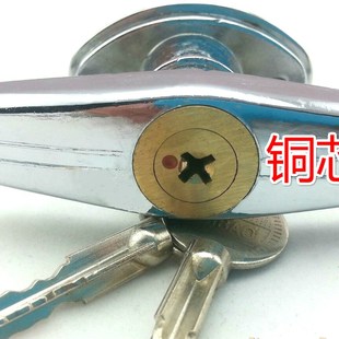 车库门锁配件翻版车库卷帘门手动锁把手锁锁芯特殊用锁
