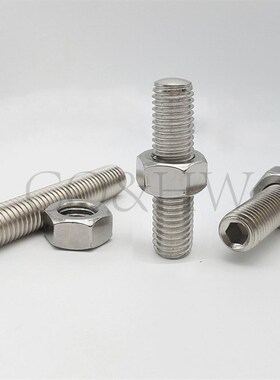 ANBNM8/M10调整螺丝组件 镀镍内六角孔型PAS16 粗牙PAS16/TBD25