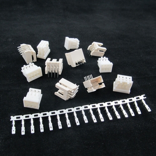 10P XH2.54双排连接器直针座胶壳压线端子XHD 6P8P14P 2.5MM
