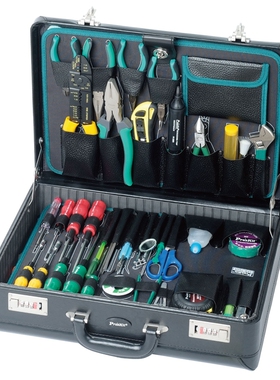 台湾宝工1PK-1700NB 电工工具组套装电工维修家用工具组装 65件组