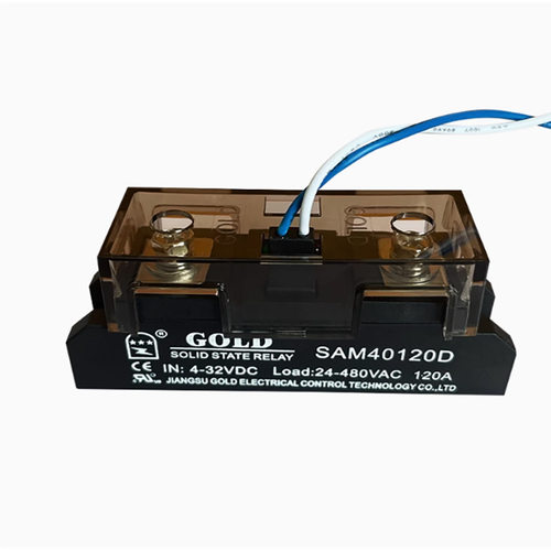 GOLD单相工业级直流控制交流120A固态继电器SAM40120D