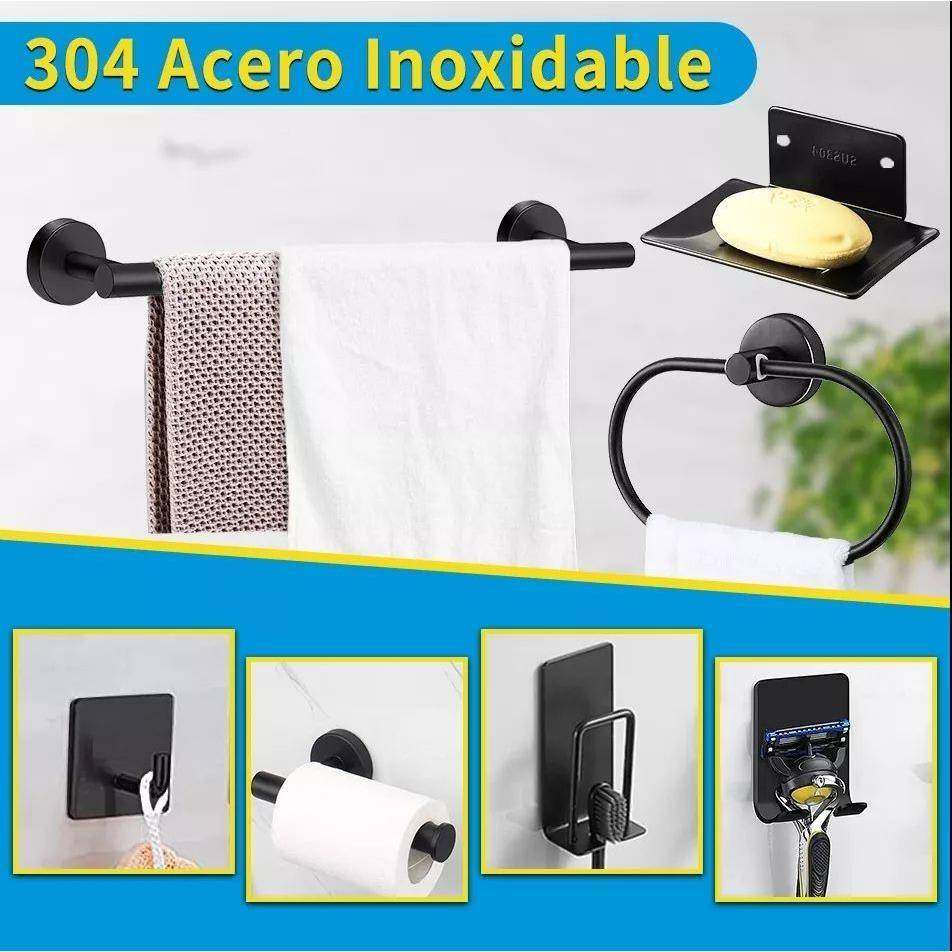 跨境毛巾杆挂件套装挂卫生间架毛巾环肥皂巾碟钩15件套黑LLQ纸色,家装主材,卫浴五金组合套装/挂件套餐,淘宝优惠券,粉丝福利购,淘宝优惠卷