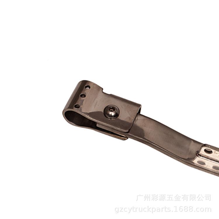 式3具04锈钢不冷藏车门拉手设备工具箱把手厢货车半挂WPP车6寸锁