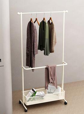 衣卧室帽架落地法衣式挂收衣架可移动民宿隔夜衣纳次净衣架EOI带
