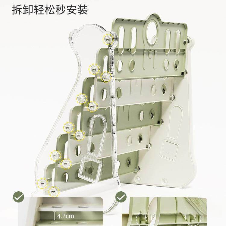 儿童书架宝宝架HWB绘本架幼儿园柜置物小孩玩具收纳架书用家书柜,住宅家具,儿童书柜,淘宝优惠券,粉丝福利购,淘宝优惠卷