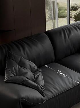 式极IMI简耳朵沙发客厅大直小户型代简约超宽坐深排意沙现发