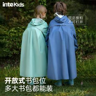 儿童雨衣孩小学生男童雨带书包位专TTD2025新款女初中生骑行上学