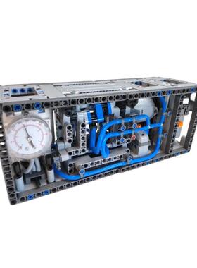 颗跨MCO-73513空气压缩机电动气泵科技小FVU粒积气动拼装境玩具模