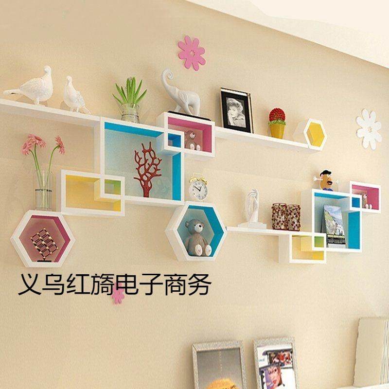 墙物上装饰置物子GYY架免孔悬挂置架客厅电视墙隔打板,玩具/童车/益智/积木/模型,手工制作工具/彩纸/配件,淘宝优惠券,粉丝福利购,淘宝优惠卷