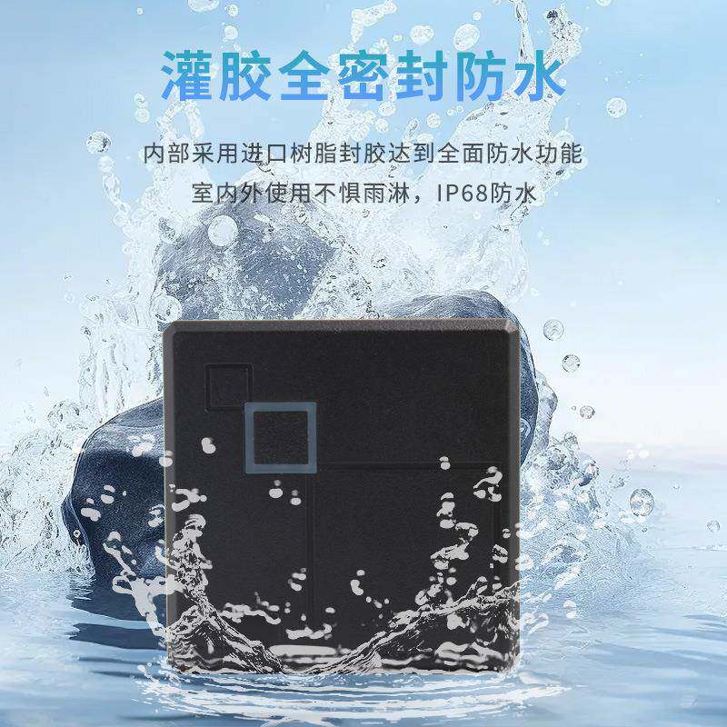 公司小防区公室水门禁系统套插装一体机刷卡识办别开门玻璃门DTD