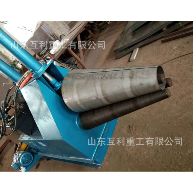 电动锥形白铁皮卷圆机 小型600宽不锈钢卷板机 角铁卷圆机