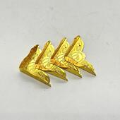 芮康相框复配件45 45角金色包护角古花角金色带RX JXBJ花小包角