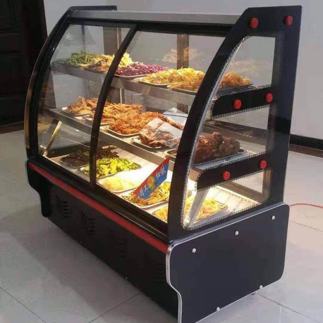 鲜924保柜商用冷藏凉菜冷藏柜熟食展示食柜烧烤蔬菜熟保柜玻璃串