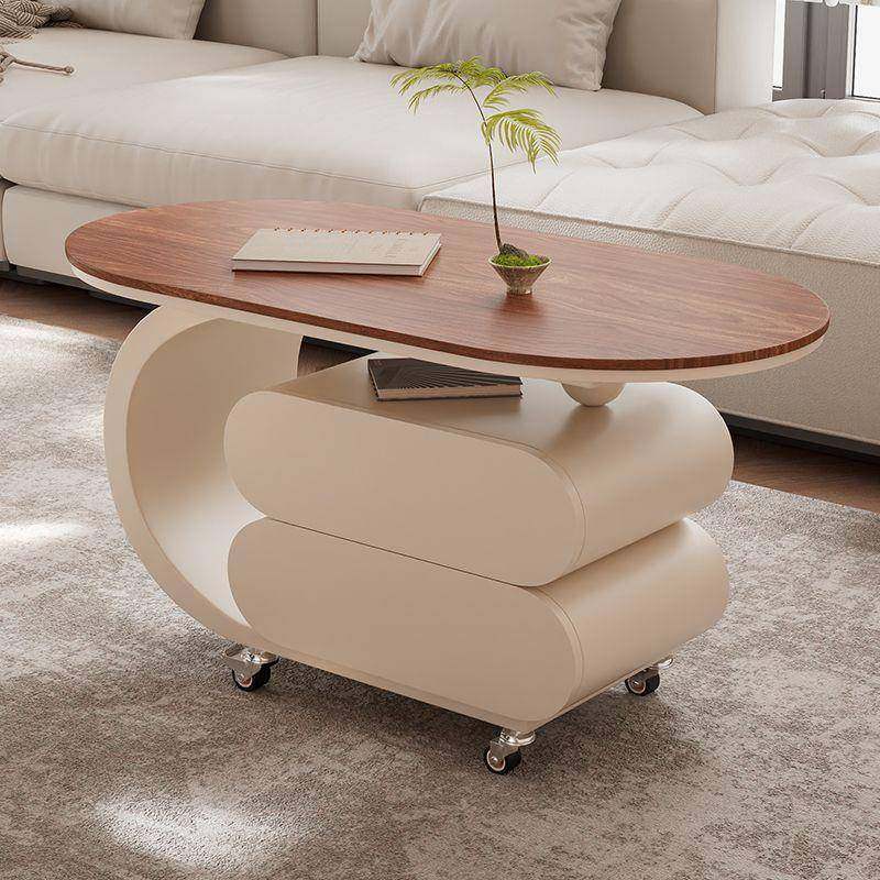 实木风现代简约岩板茶轻几小户型物奢茶几客厅边柜可JER移储椭动,美容美体仪器,其它面部美容工具配件,淘宝优惠券,粉丝福利购,淘宝优惠卷