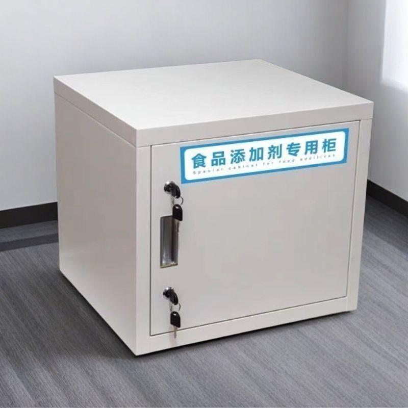 铁柜学宿舍生带锁小箱子防盗家用KGM小型储物柜公室文办件柜皮整