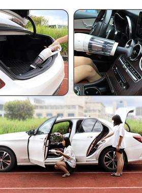 载吸尘器EIJ无线手式真空吸车器尘家车用干湿两用吸尘机持便携大