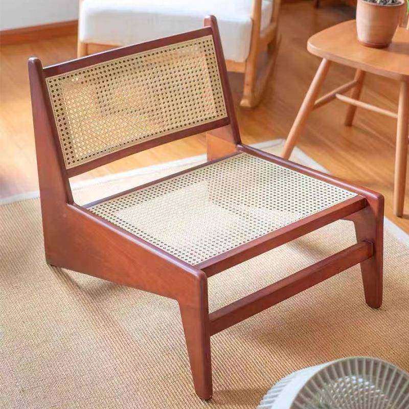 中古风发实木藤编阳台休闲复古椅单人沙椅藤椅迪诧寂风EVY昌加尔,商业/办公家具,商用藤编家具,淘宝优惠券,粉丝福利购,淘宝优惠卷