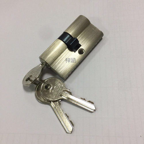 地锁锁心 地锁芯 玻璃门地锁心 玻璃门锁心 门锁胆 60MM铜芯锁芯