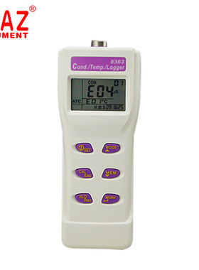 台湾衡欣 AZ8303便携式工业电导率仪 在线式电导率仪 COND检测仪