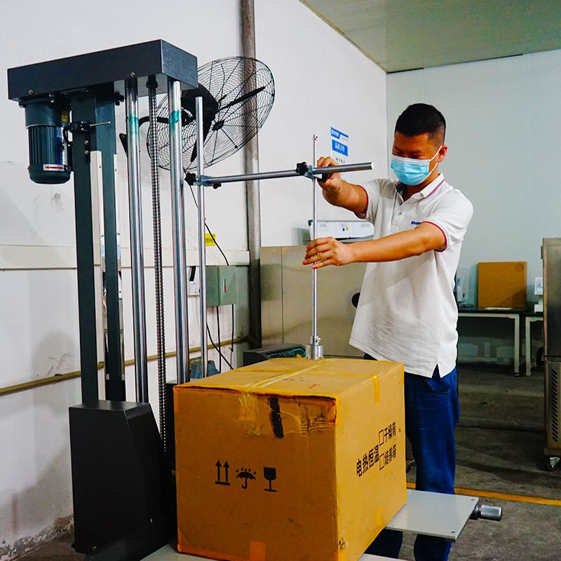 湖南 大型数显包装件纸箱双臂跌落试验台 ISTA双翼式跌落机