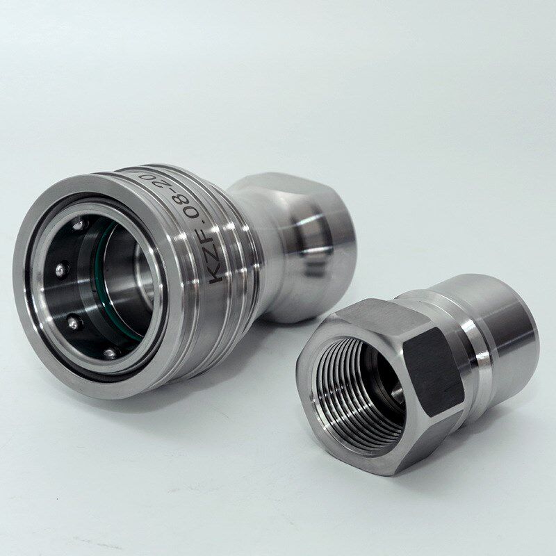 KZF接头不锈钢公母气动接头气管空压机公母接头插管C 式快速接头