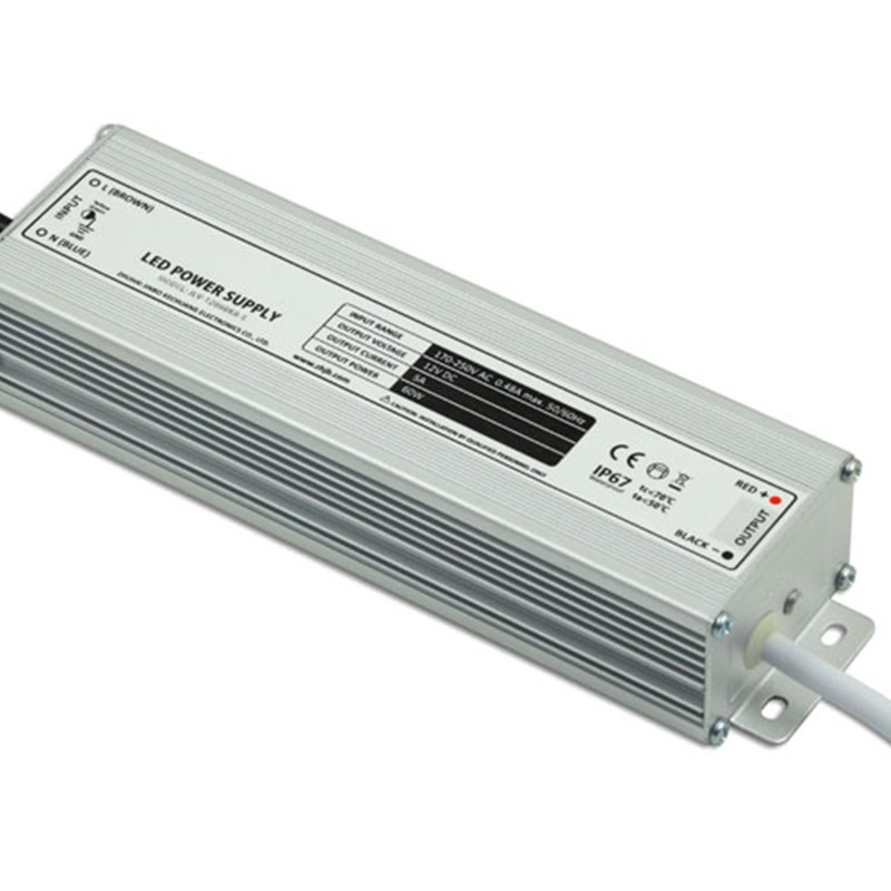 防水恒压电源开关12V2q4V直流发光字灯箱模组灯条变压器60W300W