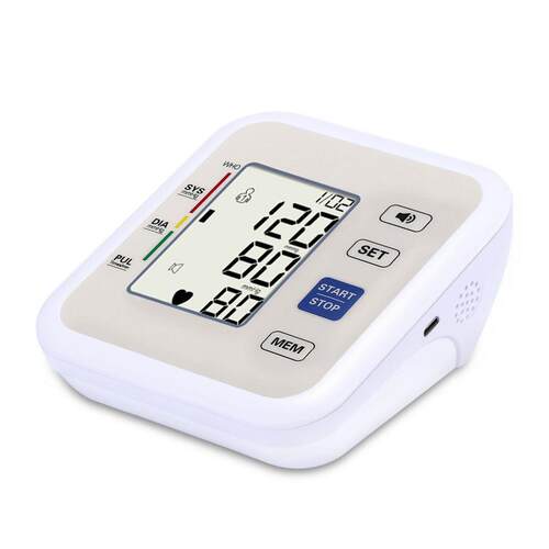 blood pressure monitor BP digital arm English panel Voice 岁