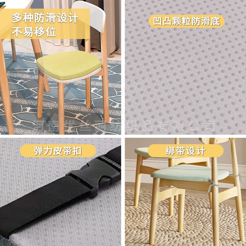 热销餐椅垫坐垫温莎椅子坐垫四季通用马蹄形椅垫